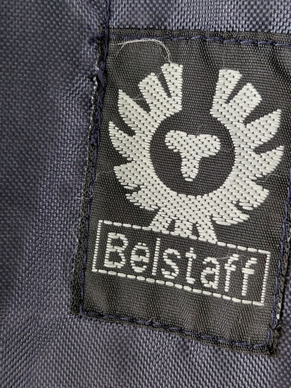 Vintage Belstaff Motorcycle Jacket Men Small Black Plaid Lined Corduroy Collar - Picture 8 of 13